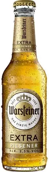 12 Flaschen Warsteiner Extra 2,5% Vol. a 0,33l MEHRWEG Pfand
