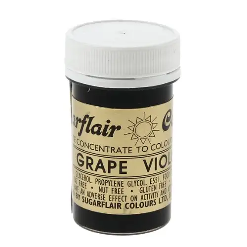 Culpitt - Spektral Farbpaste Lebensmittelfarbe - Traube/Violett - 25g
