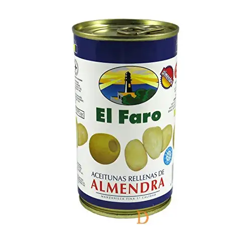 El Faro - El Faro Oliven mit Mandeln Gefüllt, Rellenas de Almendra - 150 g