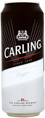 Carling Lager 500ml (Packung mit 24 x 500 ml)
