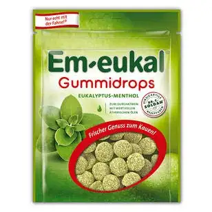 Em-eukal Gummidrops Eukalyptus-Menthol, 20er Pack (20 x 90g)