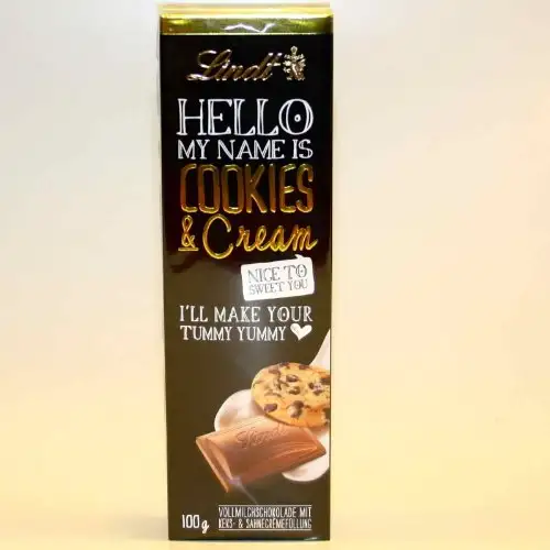 Lindt&Sprüngli GmbH, Lindt Hello Cookies Cream 2x100g Tafeln