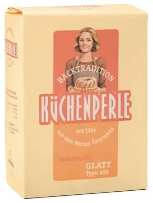 Küchenperle Weizenmehl T480 1kg, glatt