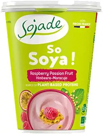 Sojade, A/Sojade-Jogurt Himbeer-Maracuja, Soja-Jogurt - 40, 400g