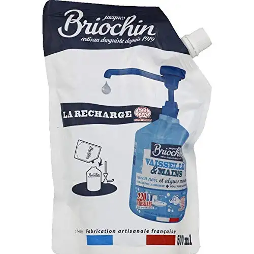 Entretien briochin - abwasch-flüssigkeit und die hände am alge des Refill - 500ml - Set 4 - Preis pro los