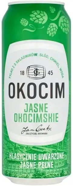 12 Dosen 500ml Okocim Bier Lager aus Polen