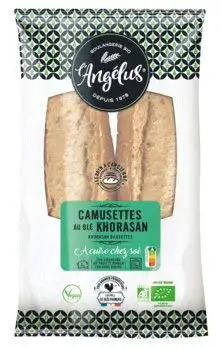 LANGELUS Bio Kamut-Baguettes zum Aufbacken (2 x 400 gr)