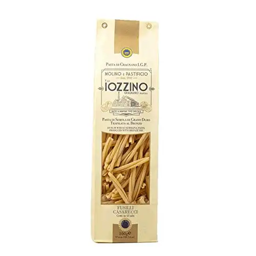 Pastificio F.lli Iozzino - Hartweizen Pasta g.g.A - Fusilli Caserecci 3Kg (6x500g)