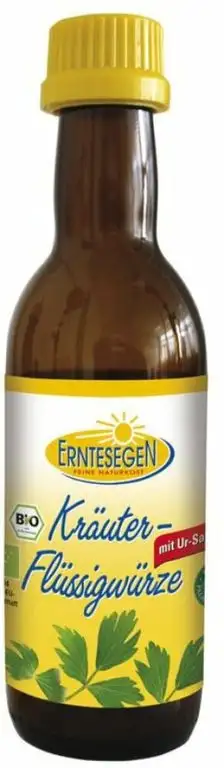 Erntesegen Bio Kräuter-Flüssigwürze Küchenflasche (2 x 297 gr)