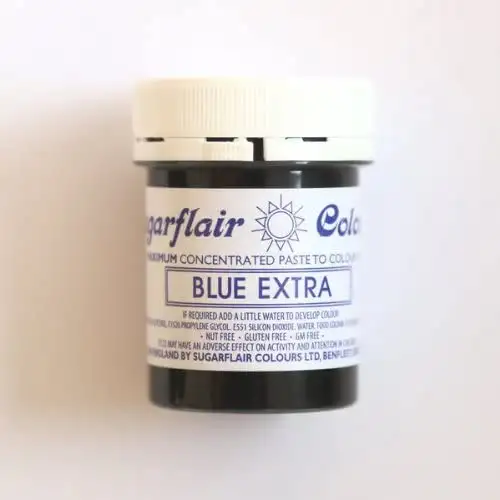 Sugarflair Maximum der hohen Konzentration 42G Konzentration Blue Blau Extra