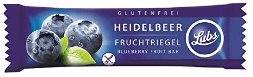 Lubs Heidelbeer-Fruchtschnitte (30 g) - Bio