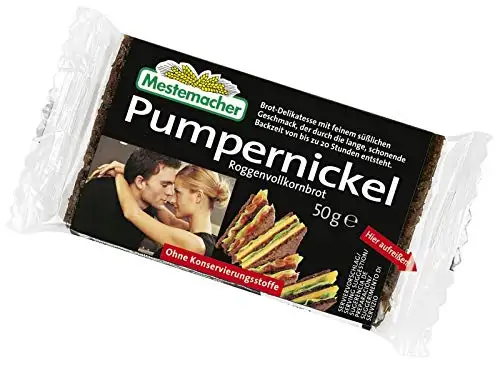 Mestemacher Pumpernickel, 12er Pack (12 x 50g)