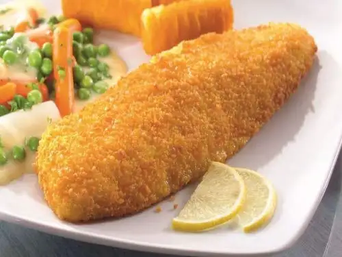 Klaassen Alaska Seelachs, paniert, im Naturformat, 400g (3 Stk.)