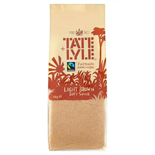 Tate & Lyle Fairtrade Light Brown Soft Cane Sugar 1kg