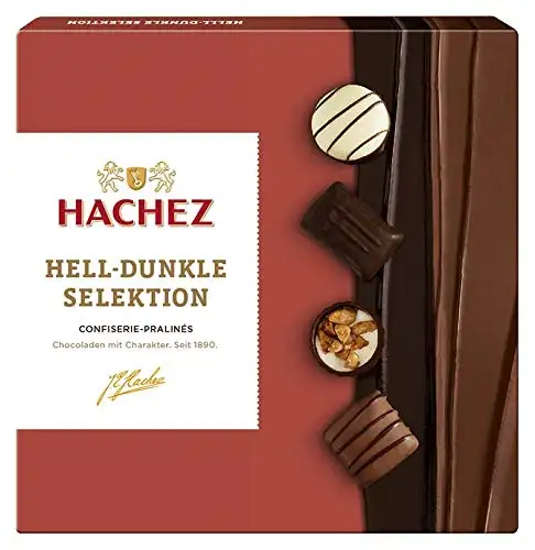 Hachez Hell-Dunkle Selektion, 125 g
