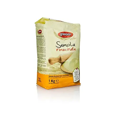 Granoro Semola di grano duro / Hartweizengrieß gemahlen 1 kg.