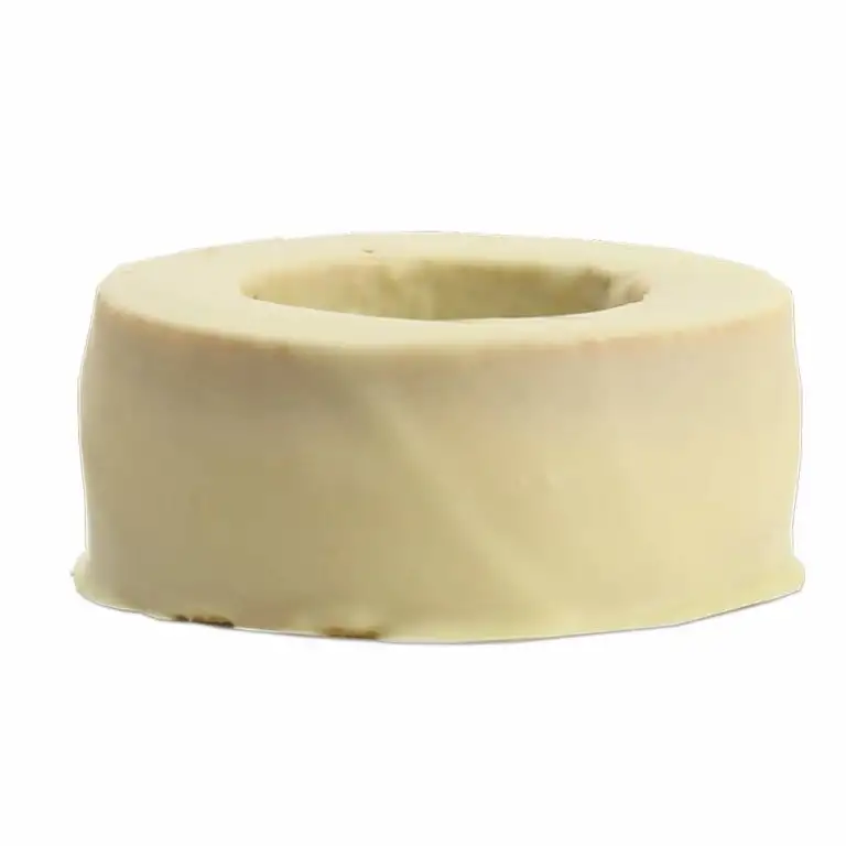 Baumkuchen Ring 200g - einzeln getaucht in 38% weißer Schokolade - inklusive Geschenkdose