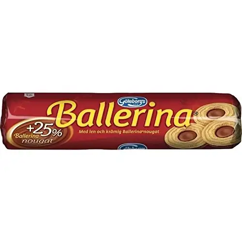Goteborgs Ballerina Kex - Kekse Mit Nougatfüllung 190G