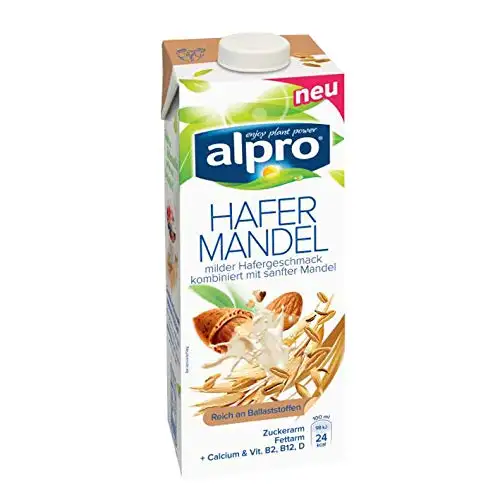 Alpro Hafer-Mandeldrink, 1 Liter, 1er Pack