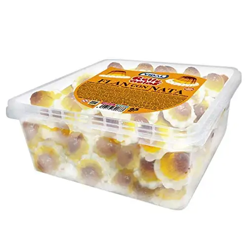 Nachfüllpackungen Flan mit Sata VIDAL Tarrina 65 Stück