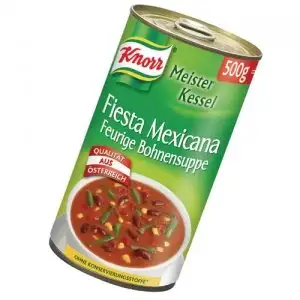 Knorr - Meisterkessel - Feurige Bohnensuppe Fiesta Mexicana - 500 g