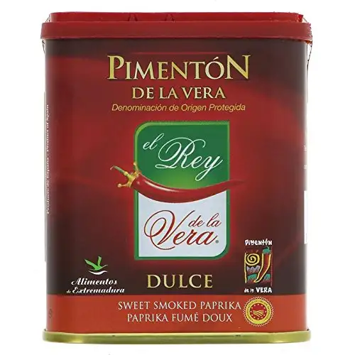 El Rey De La Vera | Sweet Smoked Paprika | 8 x 75g