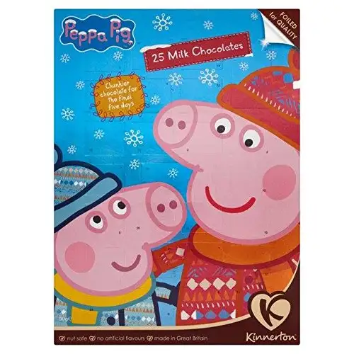 Peppa Pig Advent Calendar 90g