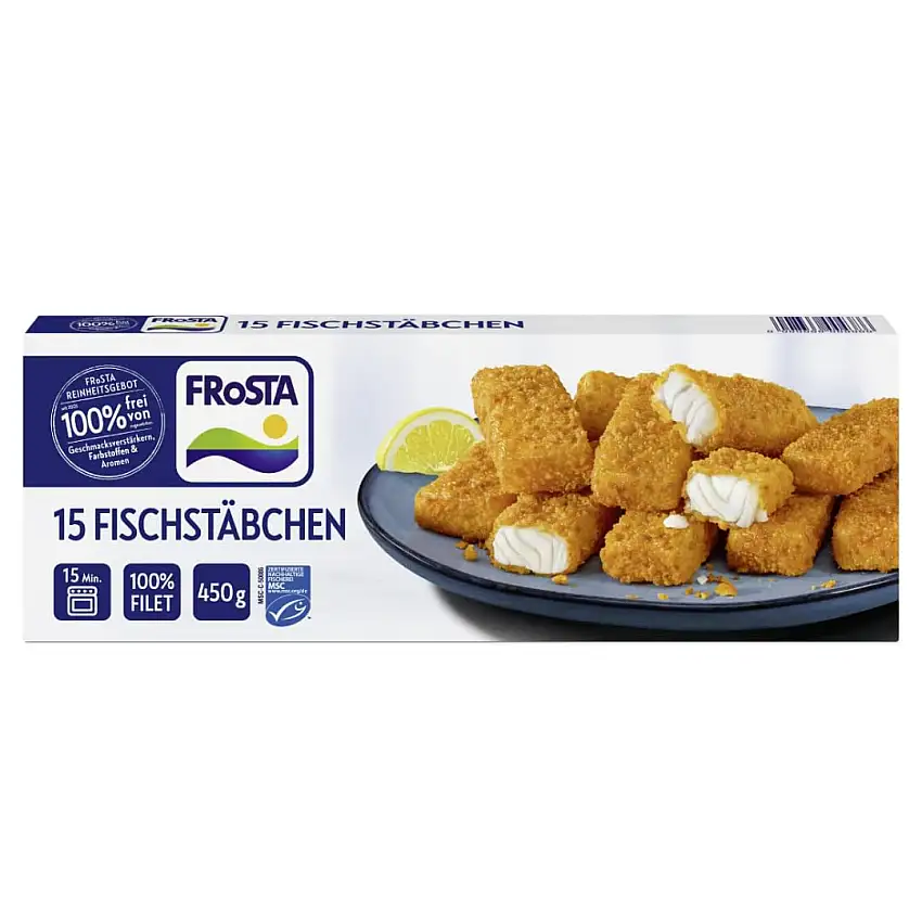 Frosta Fischstäbchen 450 Gramm [Frischegarantie]