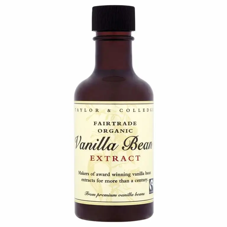 Taylor & Colledge Vanilla Extract, Fairtrade Organic, 100ml