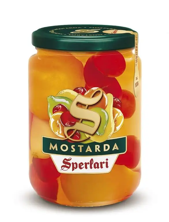 Sperlari Mostarda di Frutta / Senffrüchte 560 gr.