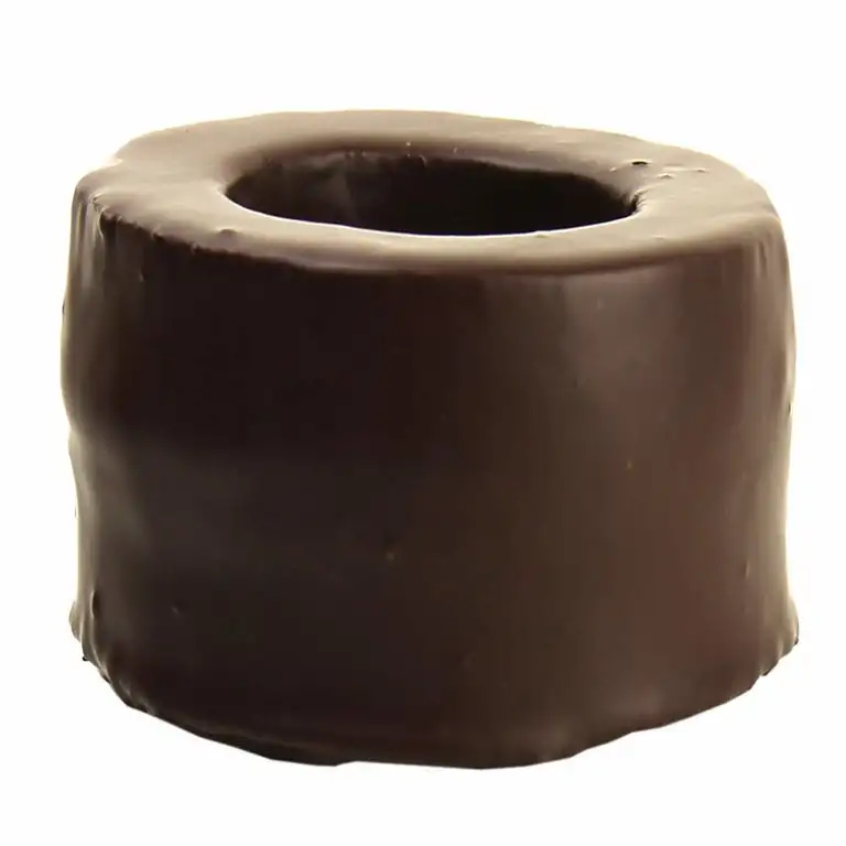 Feiner Baumkuchen 400g Ring einzeln getaucht in 70% Zartbitterschokolade - inklusive Geschenkbox
