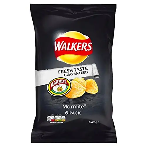 Marmite Crisps 6 x 25g