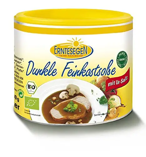 Erntesegen Dunkle Sauce für 2l Bio Sauce, 3er Pack (3 x 200 g)