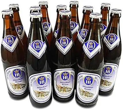 Hofbräu Münchner Weisse (12 Flaschen à 0,5 l / 5,1% vol.)