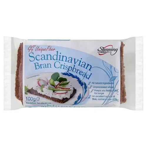 GG GG Bran skandinavischen Knäckebrot Knäckebrot 100g