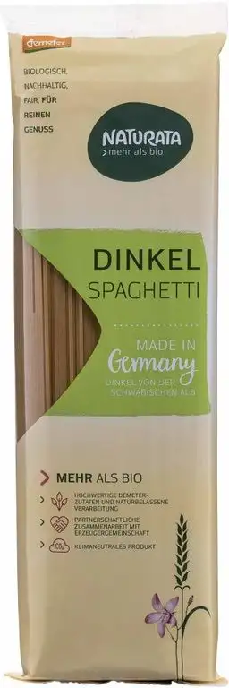 Naturata Bio Spaghetti Dinkel hell (2 x 500 gr)