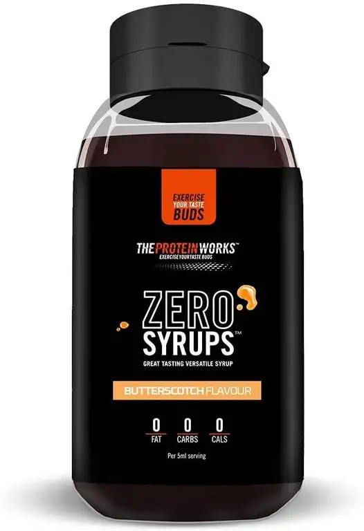 Zero Syrups | Kalorienfreie, Zuckerfreie, Kohlenhydratfreie, Fettfreie, Schuldfreie Dessertsoße | THE PROTEIN WORKS, Karamell, 600ml