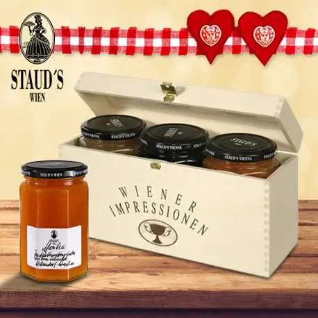 Staud's Limitierte Konfitüre Geschenkset 3 x 330g