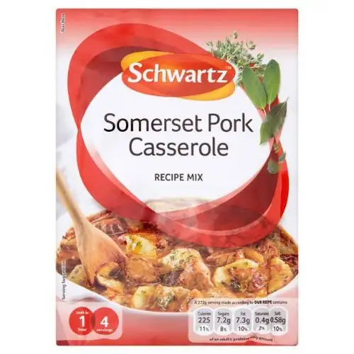 Schwartz Somerset Pork Mix, 36 g, 8 Stück