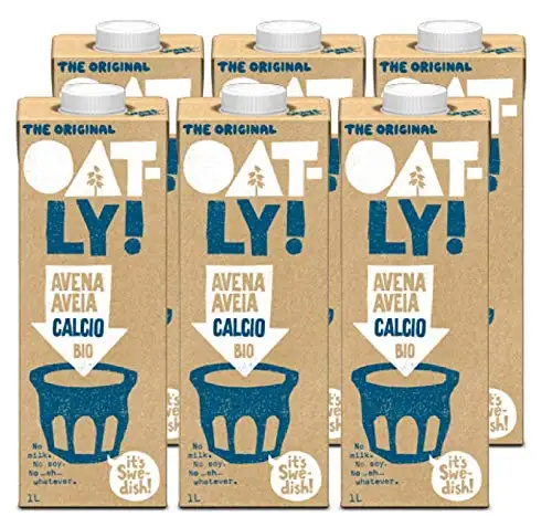 Oatly - Haferdrink Calcium BIO - Packung mit 6 (6 x 1 liter)