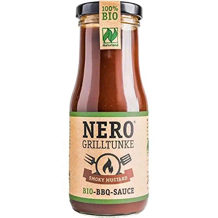 Nero Grillsauce "Smoky Mustard" (250 ml) - Bio