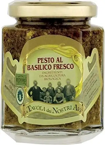 Bio Pesto Grüner Basilikum 170 g - pesto al basilico fresco, bio