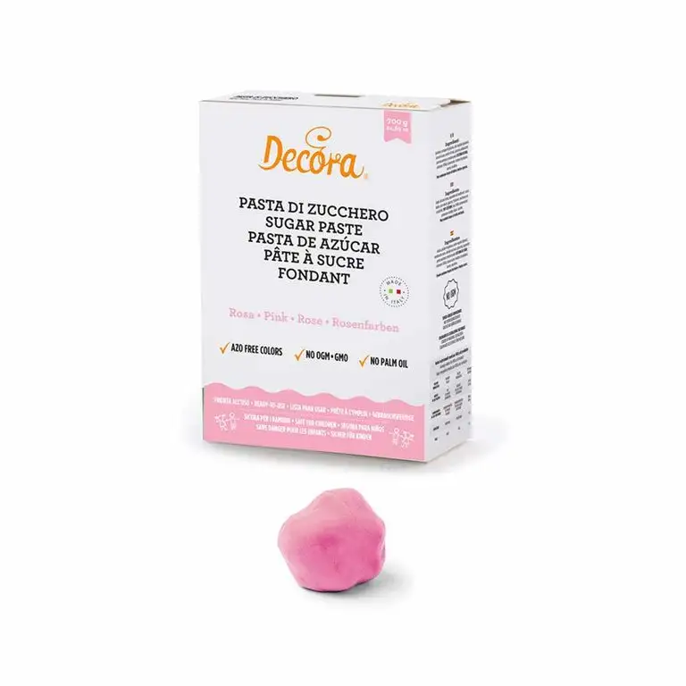 Decora Fondant Rosa, 770 g