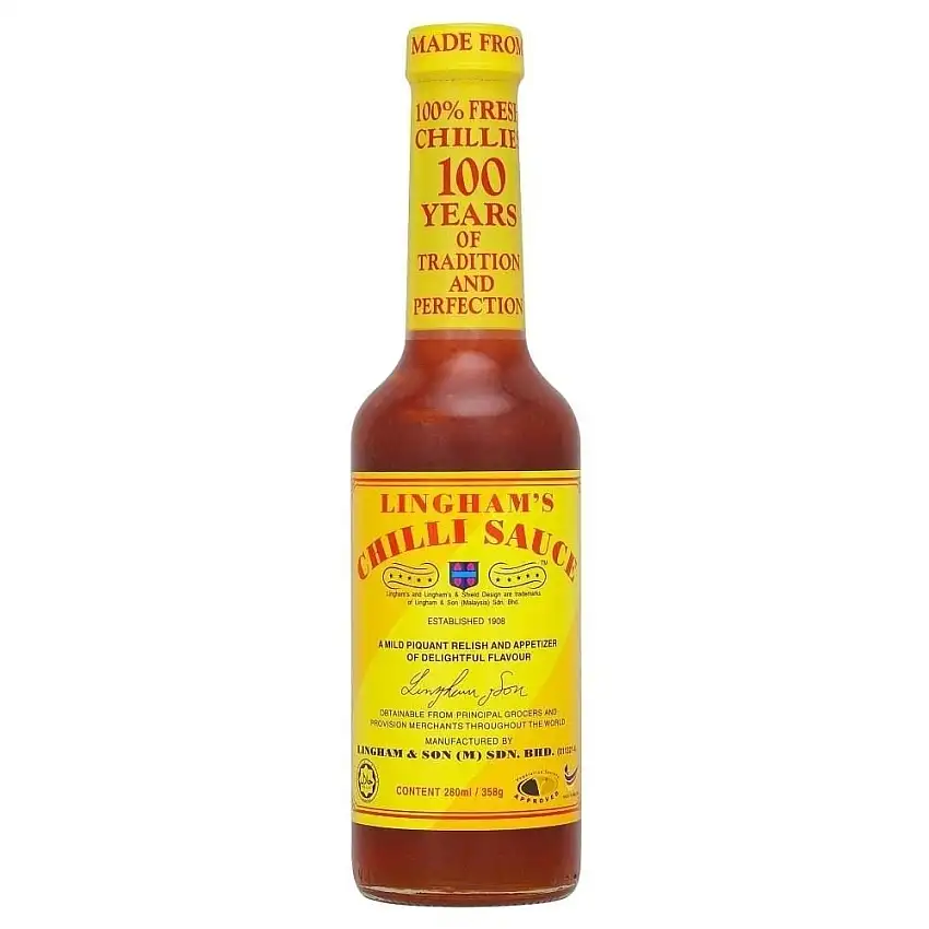 Lingham der Chilli Sauce (280ml) - Packung mit 2
