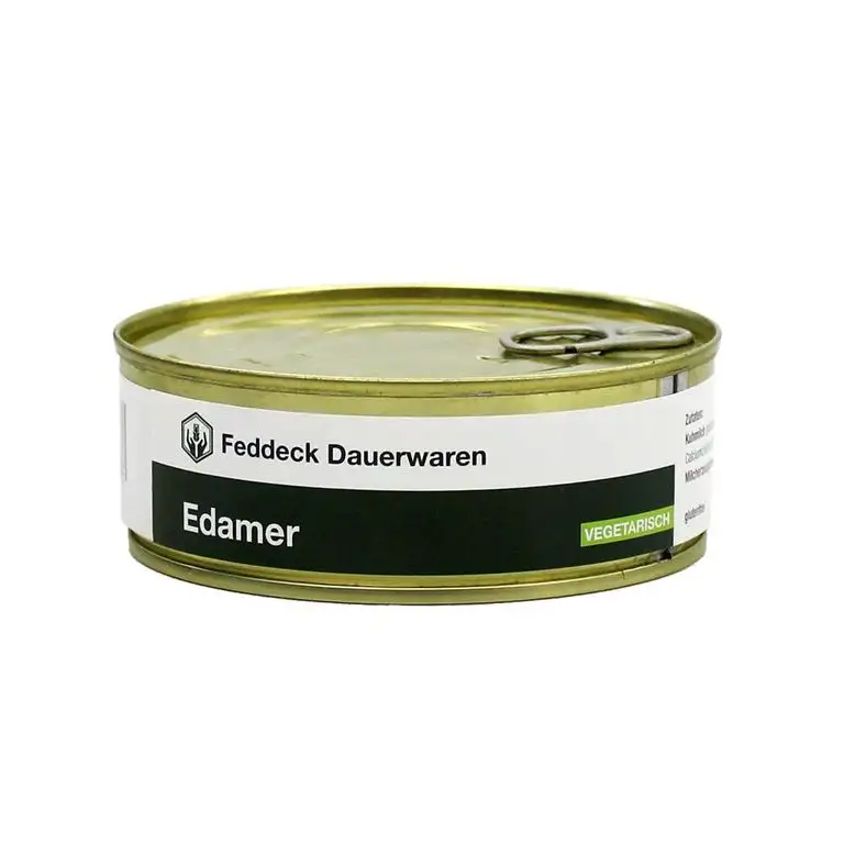 Dosenkäse Edamer, 200g, mit Ring-Pull-Verschluss