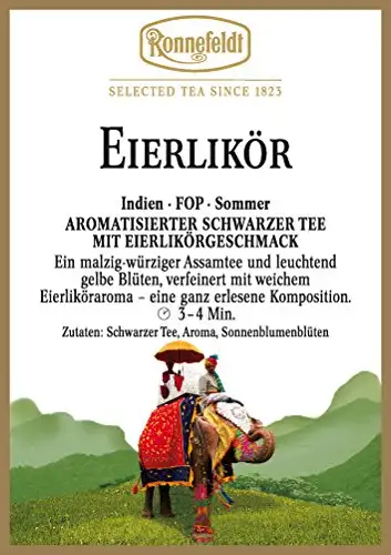 Ronnefeldt - Eierlikör - Aromatisierter Schwarzer Tee - 100g