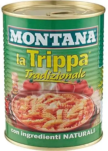 3x Montana Trippa Tradizionale Kaldaunen 420 g Kutteln Fleisch in dose italien