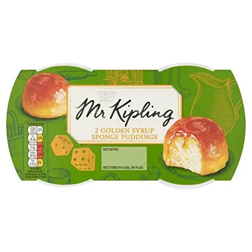 Mr Kipling Goldenen Sirup Schwamm Puddings 2 X 95 G