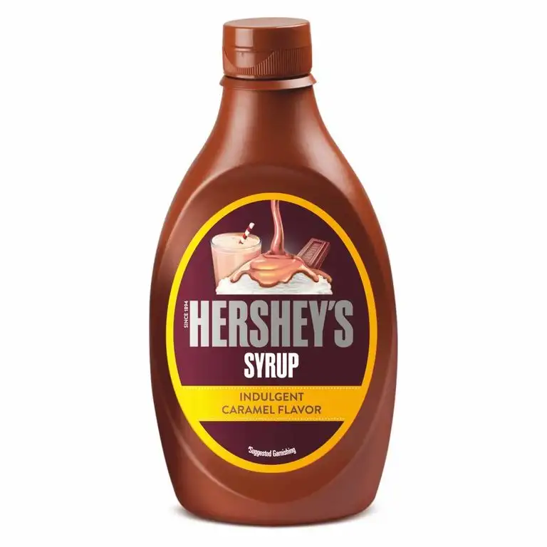 Hershey Syrup in Caramel Flavor - Karamellsirup, 1 Stück (623 g Flasche)