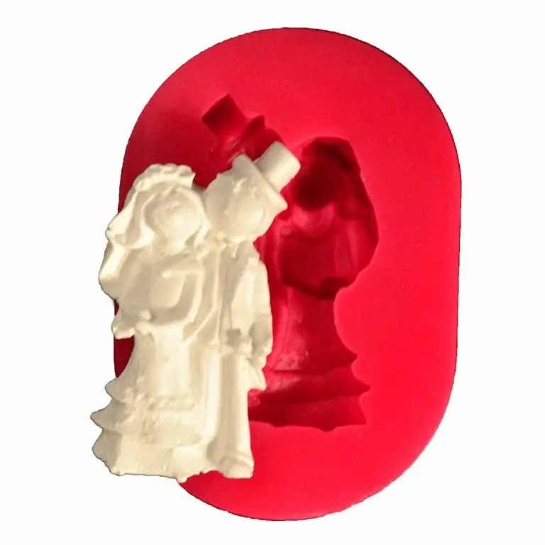 Braut Bräutigam Silikonform